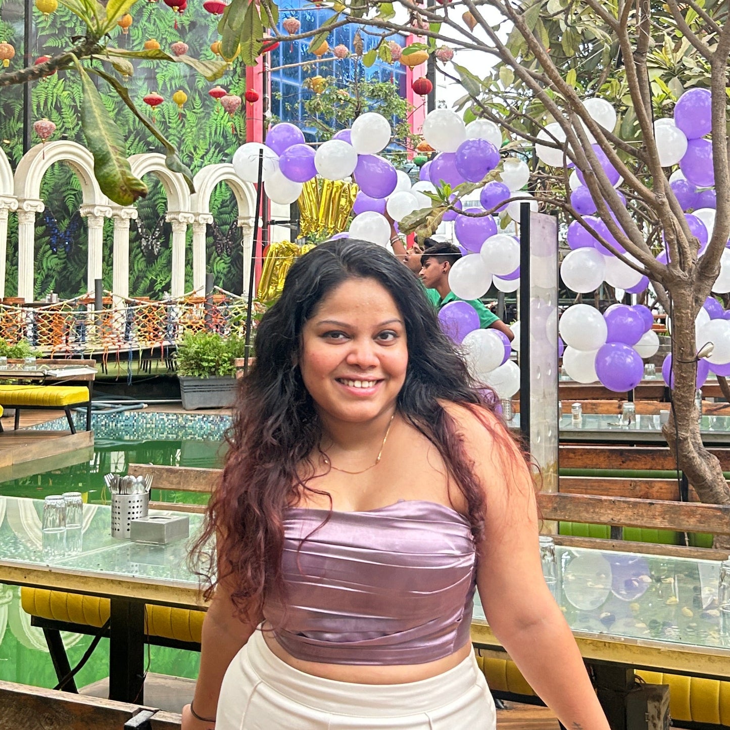 Dusk Lilac Top